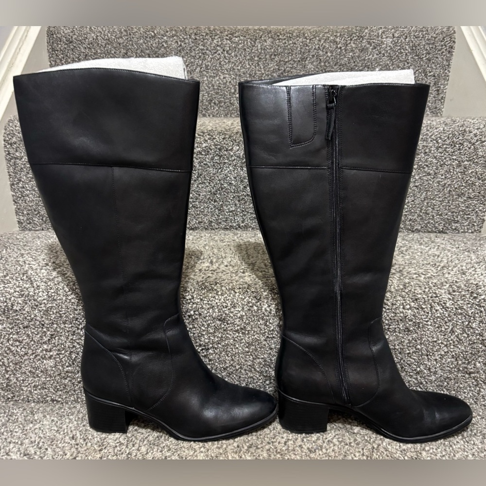Naturalizer Harbor Tall Boots with Wide Calf - Picture 3 of 16